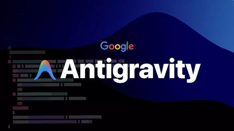 Google Antigravity plateforme de développement IA avec lignes de code